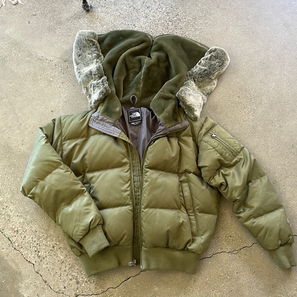 The Northface Crop Bomber Jacket